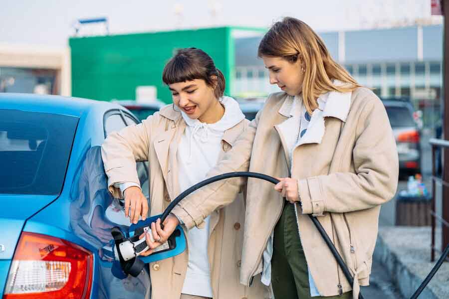 Charging EV