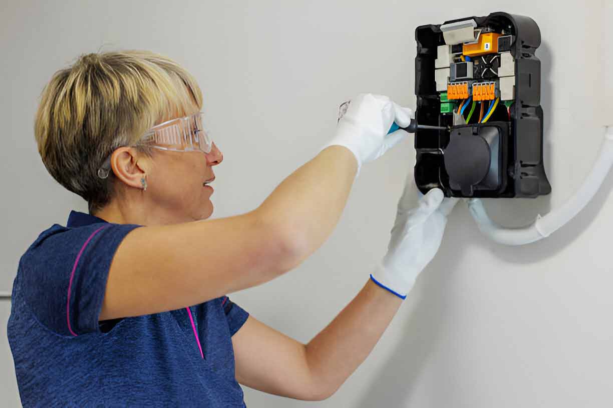 Third Step - Installation of the Charger